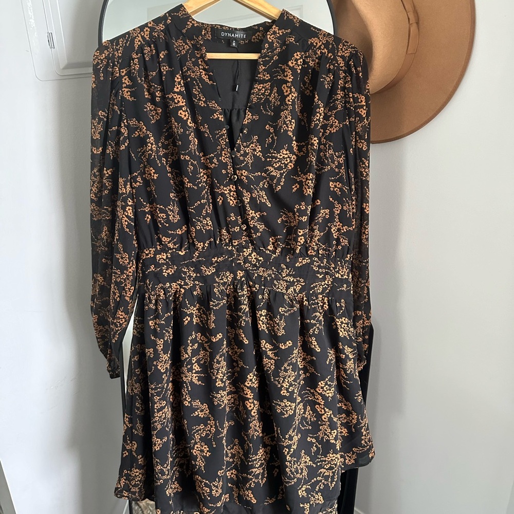 Dynamite pattern dress